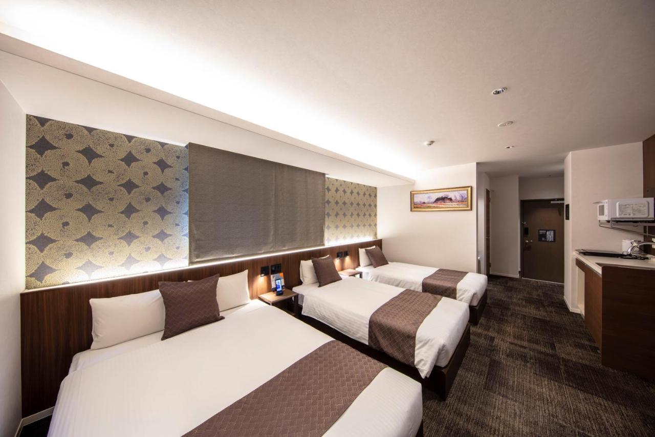 Aparthotel Grand Base Okayama Ekimae Exteriér fotografie