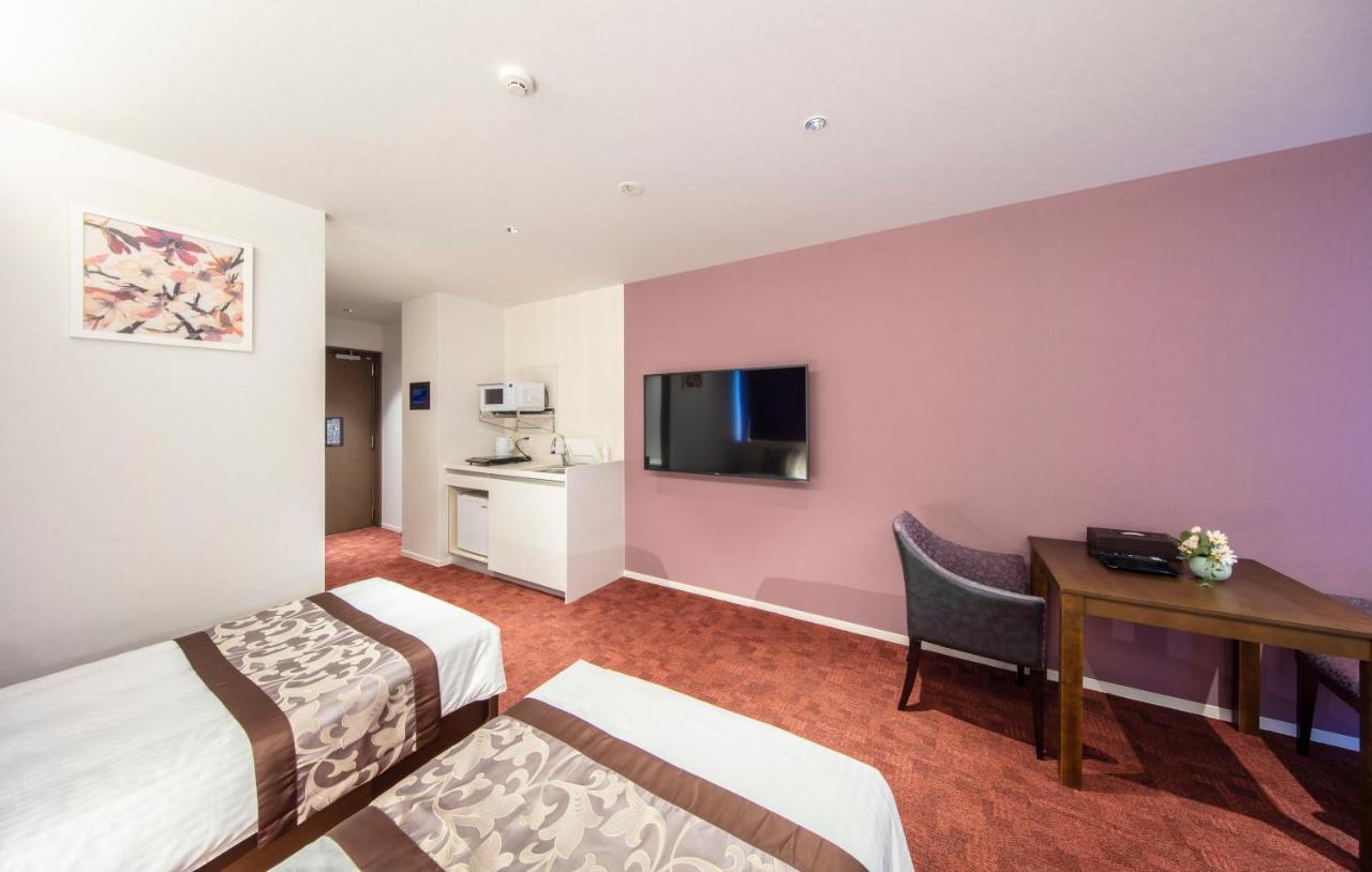 Aparthotel Grand Base Okayama Ekimae Exteriér fotografie